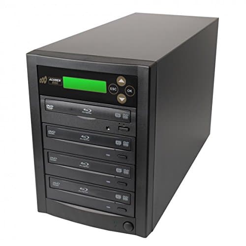 Acumen Disc 1 to 3 Blu-Ray Duplicator - Multiple 16x BD BDXL BD-R M-Disc CD DVD Copier Tower Replication Recorder Burner