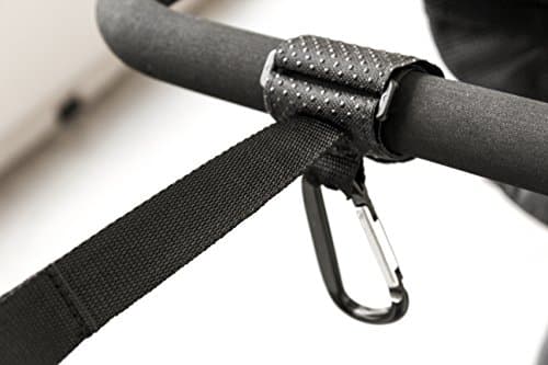 Stroller Safety Wrist Strap with Multipurpose Stroller Hook