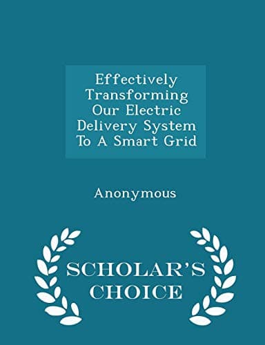 Effectively Transforming Our Electric Delivery System to a Smart Grid - Scholar's Choice Edition Paperback – Import, 14 Feb 2015