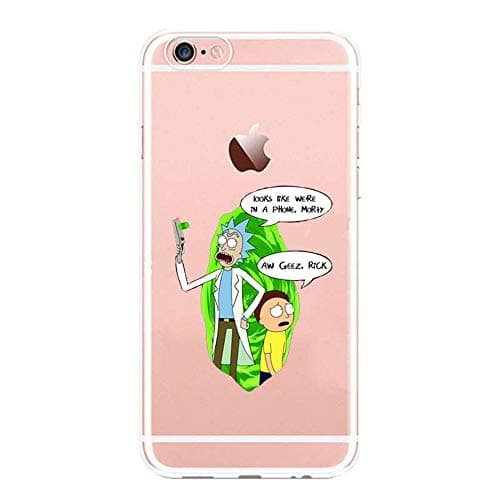 TUYUXCBFSGF iPhone 7 Case/iPhone 8 Case Transparent Silicone Soft TPU Cover RAM3 5O2MSE (Not For Plus)