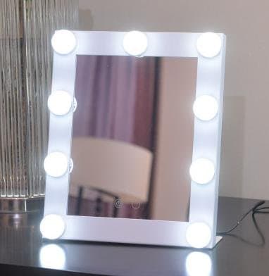 AMEA led bulbs beauty mirrors adjustable light mirror square high-end vanity mirror , 2