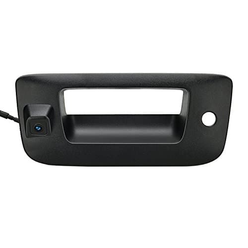 Canying Tailgate Truck Handle Back up Reverse Rear View Camera for Chevrolet/GMC Silverado Sierra 2007-2013