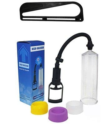 ( 30-Day Warranty + Fast Discreet Shipping ) Includes Ruler! E.O.S. 3 Sleeve T-Handle Trigger Power Vacuum Pump W/ E-Ring (USA SELLER)