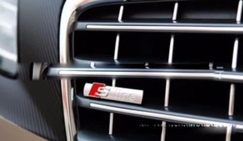 Aurnoc Audi SLINE S Line FRONT Grille Emblem