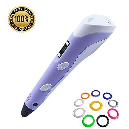 Jabond 3D Pen Printer Art &amp; Craft Making Tool with PLA Filament and LCD Screen Temperature Adjustable Doodling Drawing Pen