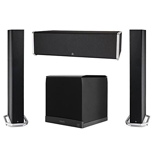 Definitive Technology 3.1 System with 2 BP9060 Tower Speakers, 1 CS9040 Center Channel Speaker, 1 Definitive Technology SuperCube 6000 Powered Subwoofer