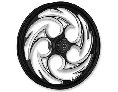 RC Components Savage Eclipse Forged 21x3.50 Front Wheel, Position: Front, Rim Size: 21, Color: Black 21350-9001-85E