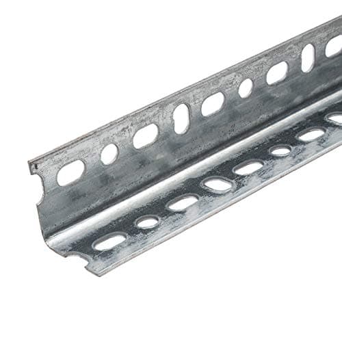Single Length Slotted Galvanized Type Shelving Dexion Type Angle 1.5m x 38mm x 38mm x 2mm