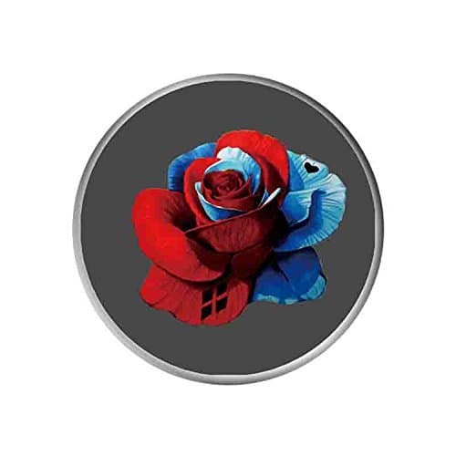 Pop Mount Socket Car Mount for SmartPhone or Tablets for Men - Hold Your Phone - Harley Quinn Rose
