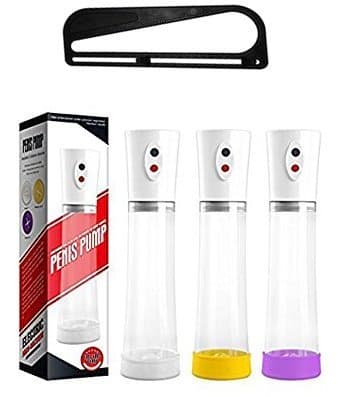 ( 30-Day Warranty + Fast Discreet Shipping ) Include Ruler! E.S. 3 Sleeve Rechargable Auto-Vac Manual Power Vacuum Pump (USA SELLER)