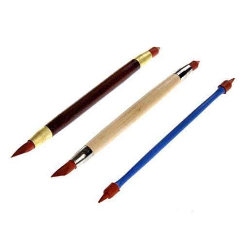 Carving Tools - 8 Types Clay Tools Pottery Sculpting Tools Poterie Carving sculpture Tool Sculp Nail Art Craft Cake Oils Engraving Rubber Pens - Carving Tools For Nails(No 3)