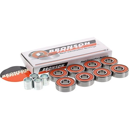 Bronson G2 Bearings Single Set Pack with Spacers+Washers