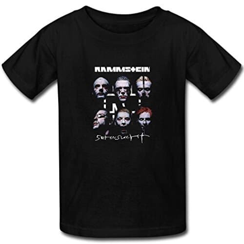 Custom Rammstein Men's Short Sleeve T-Shirt Basic Cotton Tee