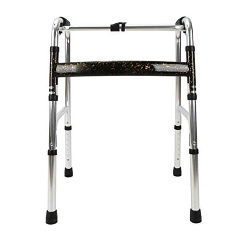 Hmhope Hi-Riser Walking Frame without Wheels Adjustable Height(73-85cm) Lightweight Aluminium Folding Elderly Product
