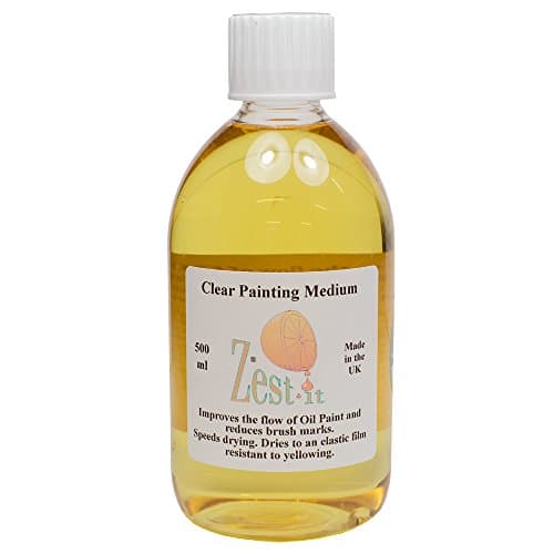Zest It : 500ml Clear Painting Medium