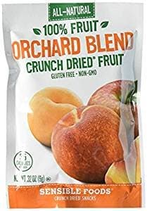 Orchard Blend Crunch Dried Fruit - 100% Fruit 1.3 oz. (Pack of 2)