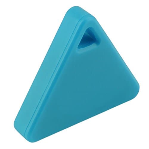 Geeko Universal Mini Anti-Lost Triangle Gadget Tracker - Bluetooth 4.0, GPS, Low Battery Consumption- Blue