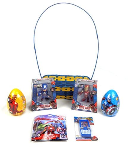 Iron Man Action Figure Avengers Civil War Activity 7pc Bundle Gift Set