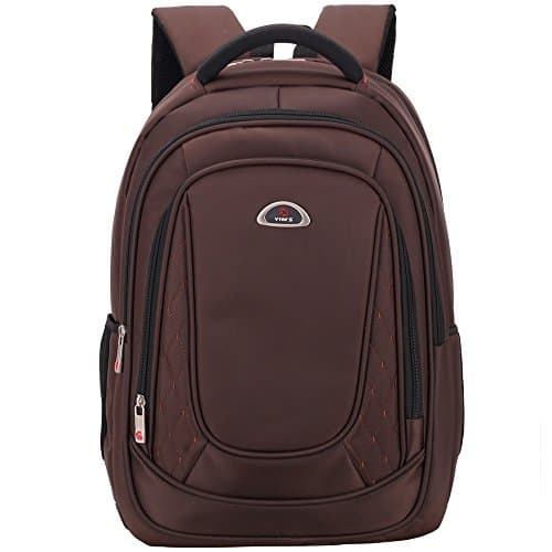 Male Female Computer Pack Multi-function Recreational Backpacking College Student Outdoor Mountaineering Bag 16 inch Big Capacity (Brown)