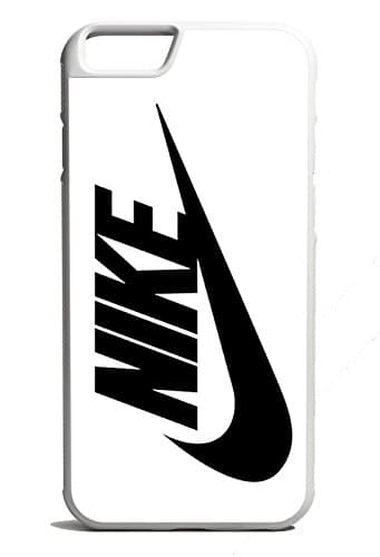 Just Do It Nike Logo Black And White iPhone 6 Case White