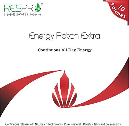 Respro Labs Energy Patch Extra, Continuous Release, 10 Patches