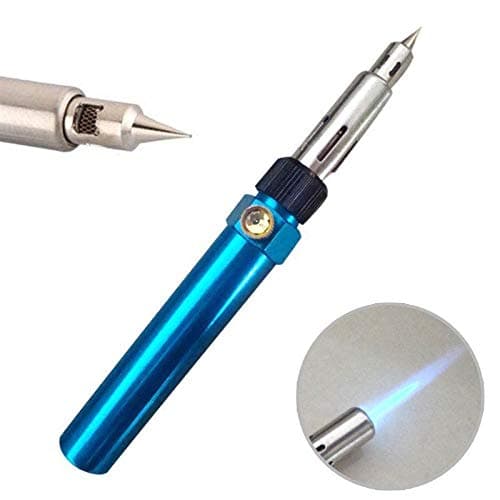 YChoice365 Temperature Gas Soldering Iron Multi-function Adjustable Cordless Welding Pen Burner Butane Blow Torch Solder Iron Hot Air Gun