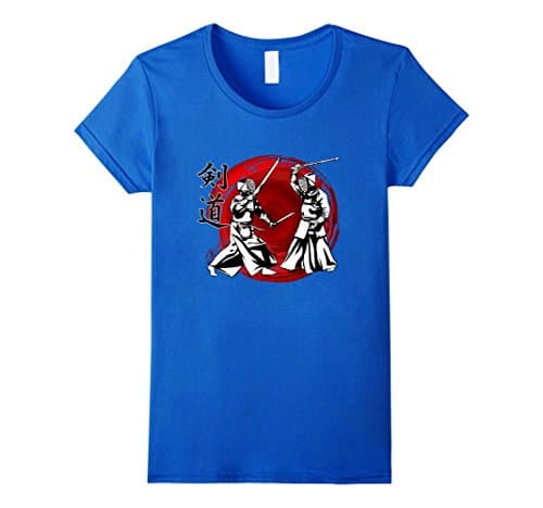 Women's Kendo Tshirt Small Royal Blue