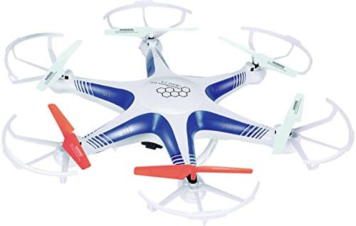 HoverFit 6 propeller Drone with Camera3D Flip-Roll 6 Axis Gyro Stabilized WIFI FPV Real Time Video