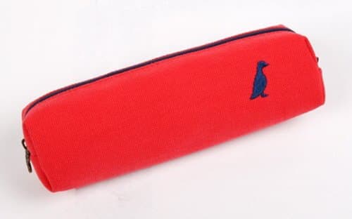 Animal Shadow Fabric Pencil Case - Duck