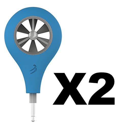 WeatherFlow Wind Meter for iPhone iPad Android Mobile Phone Anemometerl (2-Pack)