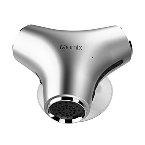 Shower Speaker,Miomix MX-11 Wireless Bluetooth 4.0 Waterproof Speaker Audio Handsfree with Microphone for Nexus 5X/6P iPhone Samsung HTC LG iPad Tablets and More (Silver)