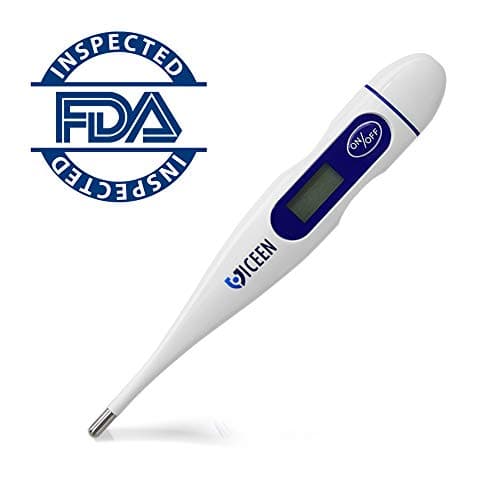 VICEEN Digital Basal Thermometer for Ovulation Tracking BBT - Quick Reading, Highly Accurate 1/100th Degree, High Sensitivity - Fertility Monitor for Best Natural Family Planning