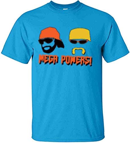Blue Hogan Macho Man Mega Powers T-Shirt