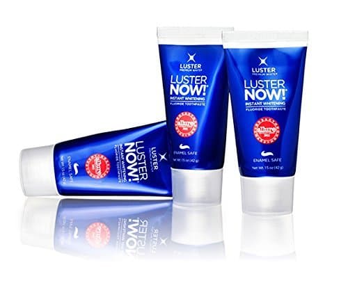 Luster NOW! Instant Whitening Toothpaste, 3 Pack by LUSTER PREMIUM WHITE