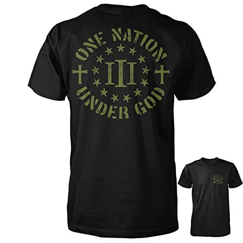 Three Percenter Shirt - One Nation Under God