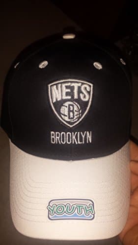 NBA Brooklyn Nets Youth Basic Structured Adjustable Cap, Multi, One Size Fits All