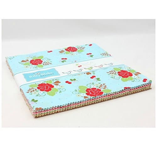 Sew Cherry 2 - Layer Cake by Lori Holt for Riley Blake Fabrics - 30 - 10"x10" Fabric Quilting Squares