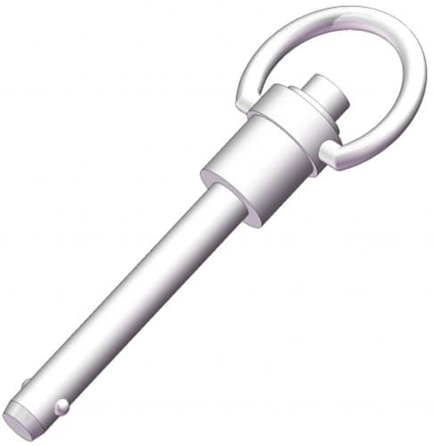 Innovative Components AL4X1500R-X0 Ring Handle Locking Pin 1/4" diameter X 1.50" grip length 17-4 Stainless Steel