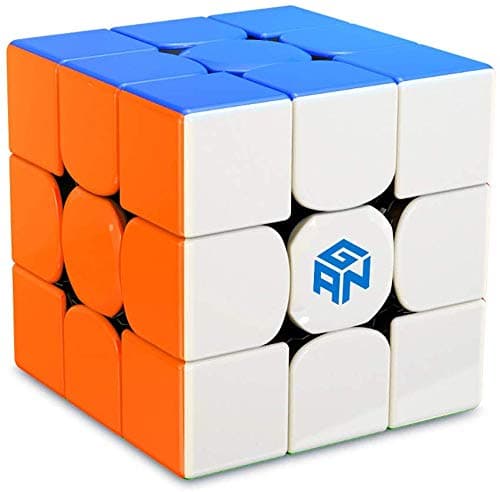 Gan 356 R 3x3 Entry Level Speed Cube Puzzle Magic Cube Learning and Educational Professional Competition Classic 356R Cube - Stickerless
