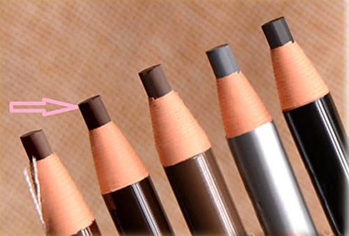 DALAI Waterproof Eyebrow Pencil For Microblading Peel Off Pull Cord - Brown