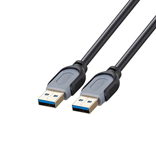 USB To USB Cable, AntKeet 6ft USB 3.0 Type A to A 24/28AWG Cable Cord Data Transfer Rates up to 5.0Gbps for Hard Drive Enclosures, Printers, Modems, Cameras,Blu-ray Optical Drive
