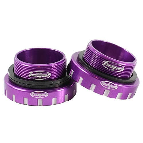 Hope Technology Bottom Bracket Threaded | 30mm Axle | 68 73 83 100 120 Width | Stainless Steel Bearings | Purple