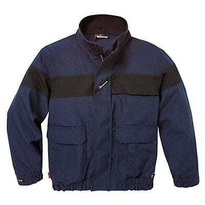 Workrite Fr Flame-Resistant Jacket Navy M Nomex IIIA