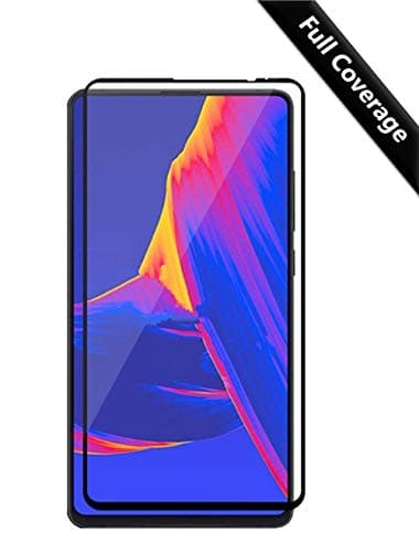 PaceBid Xiaomi Mi Mix 3 Screen Protector, Full Coverage Tempered Glass with 9H Hardness, [Case Friendly] [Bubble-Free] [Anti-Scratch] for Xiaomi Mi Mix 3
