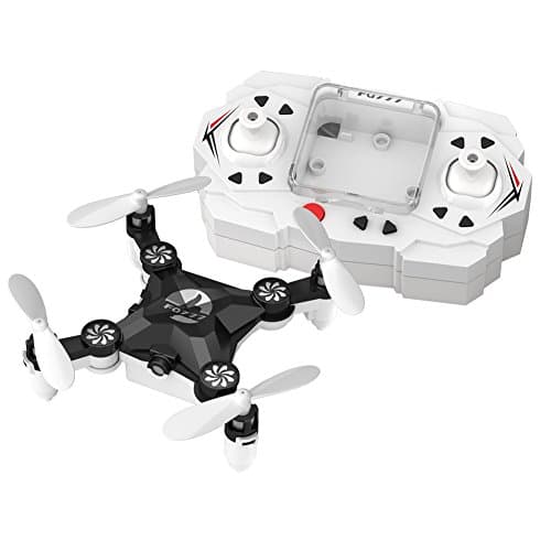 [Mini Pocket Drone] Eudora FlyFun 4CH 6 Axis Go Quadcopter - 3D Flip, LED, Headless Mode, Oyro RC Micrne Key Return Nano Copters