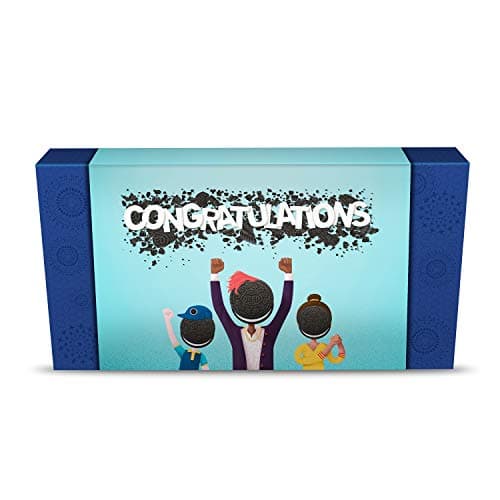Cadbury Oreo Assorted Biscuits Gift Pack with Congratulations Sleeve, 600 g