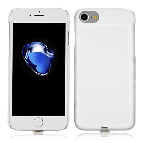 Cellstar Qi Wireless Charging Receiver Phone Case Charger Back Case for iPhone 6 plus, 6s plus, 7 plus (5.5 “) with flexible Lightning Connector, NOT Compatible with iPhone 6, 6s, 7 (White)