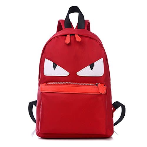 FLLT Monsters Leisure Waterproof Nylon Backpack Mult-function School Bag