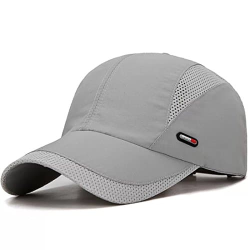 LAOWWO Sun Hat Running Golf Cap Hat Quick Dry Mesh Outdoor Sport Baseball Cap Hat Lightweight Breathable
