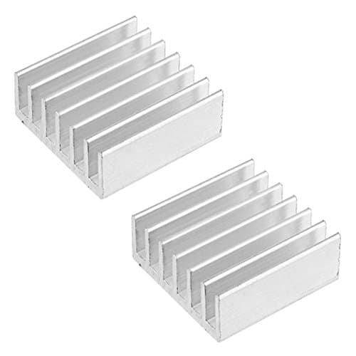 Addicore 2 Pack Raspberry Pi Zero Heatsinks (2 Aluminum Heat Sinks)